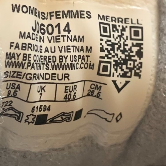 NEW MERRELL WOMEN'S MOAB 2 VENT LEATHER HIKING SHOES SMOKE (J06014) 9.5 - Picture 13 of 14